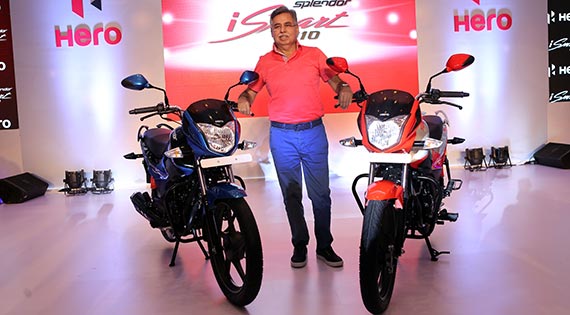 Hero MotoCorp launches new 110cc Splendor iSmart for Rs. 53,300