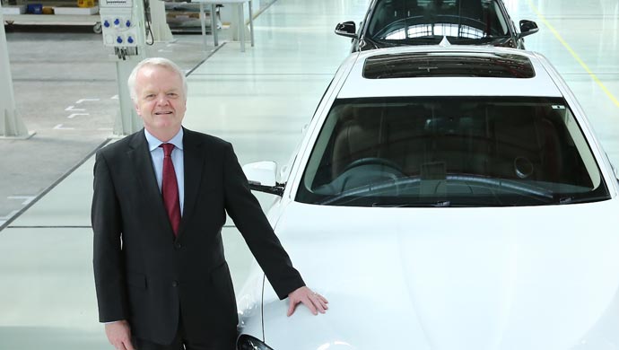 Philipp von Sahr at the BMW Chennai plant