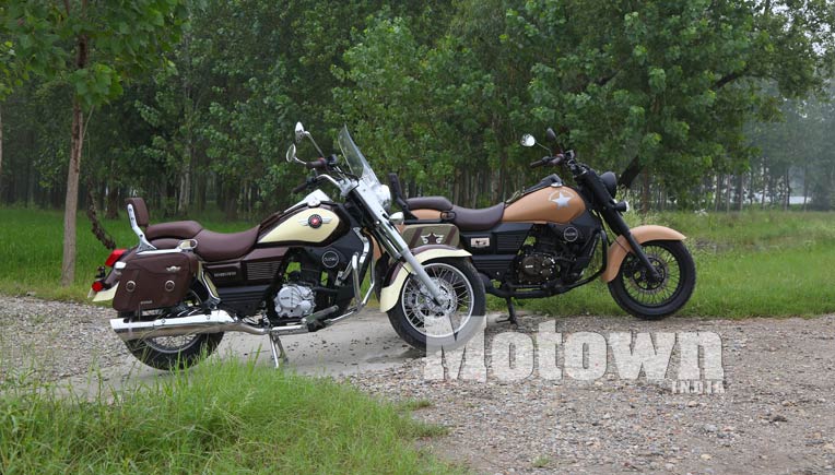 The recently launched UM motorcycles
