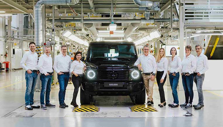 600,000th Mercedes-Benz G-Class: Success story continues