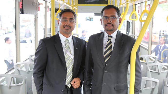 Akash Passey & Suresh Chettiar - Volvo Bus Corporation,  Volvo Buses India