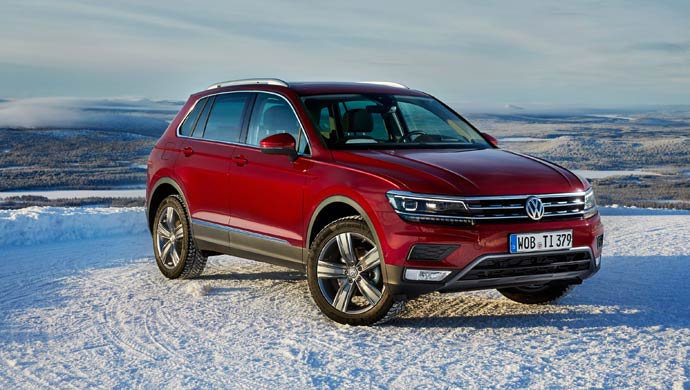 Volkswagen Tiguan; Fore representation purpose only