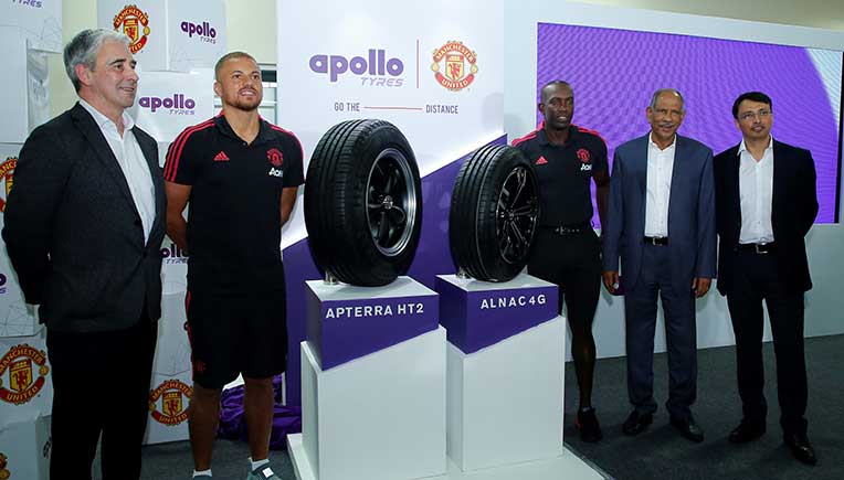 Apollo Tyres expands range of Manchester United branded tyres