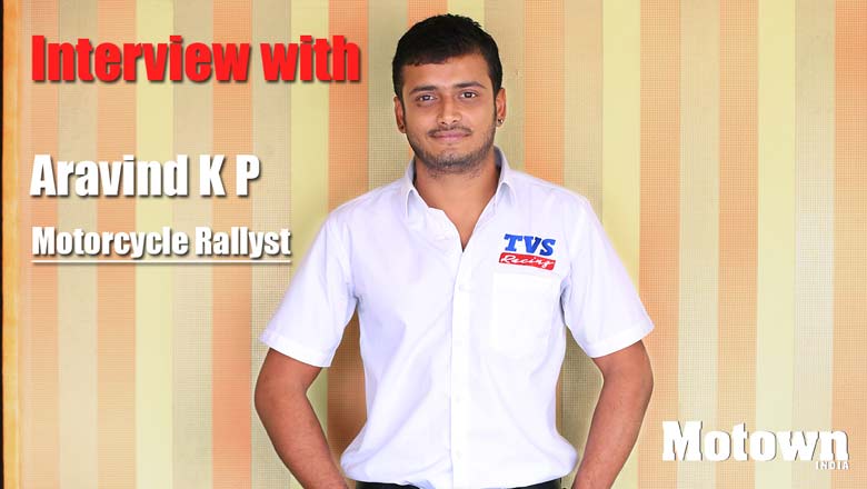 Aravind KP - Champion rider for the Sherco-TVS Rally Factory Team