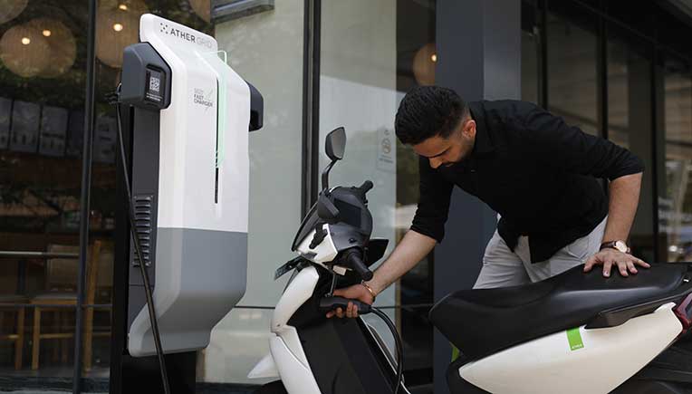 400 Ather grid fast charging points milestone in Tamil Nadu