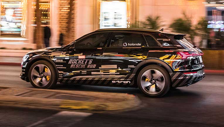 Audi turns car into a virtual reality experience platform at CES