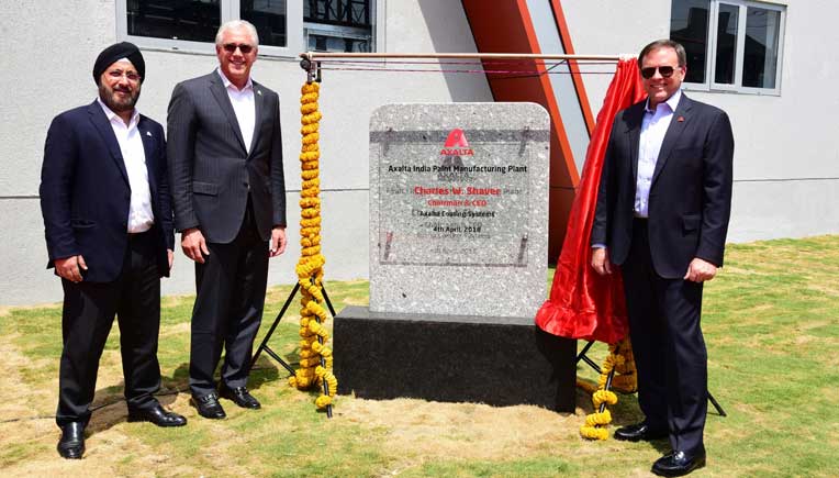 Axalta Inaugurates new coating manufacturing facility in Gujarat
