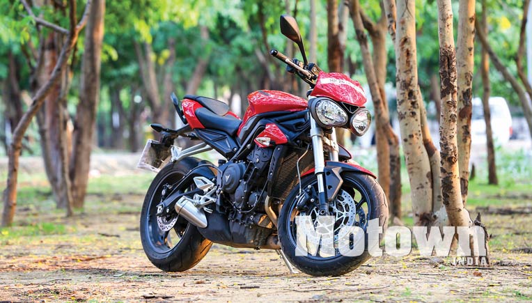 Triumph Street Triple S; Picture for representation purpose only
