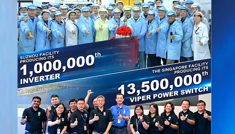 BorgWarner produces 1,000,000th inverter, 13,500,000th viper power switch