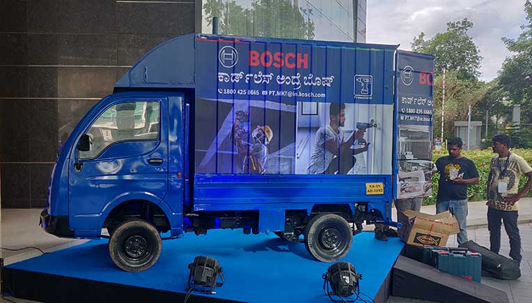 Bosch vans unveil power of cordless