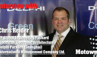Chris Reider  - Vice President, Delphi Packard Shanghai