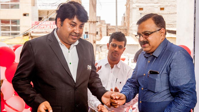 DSK Hyosung new showroom in Delhi