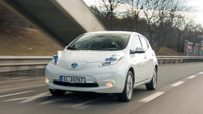 Nissan Electric Leaf (for representation purpose only)