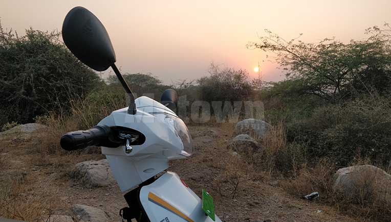 Picture for representation purpose only, e-scooter