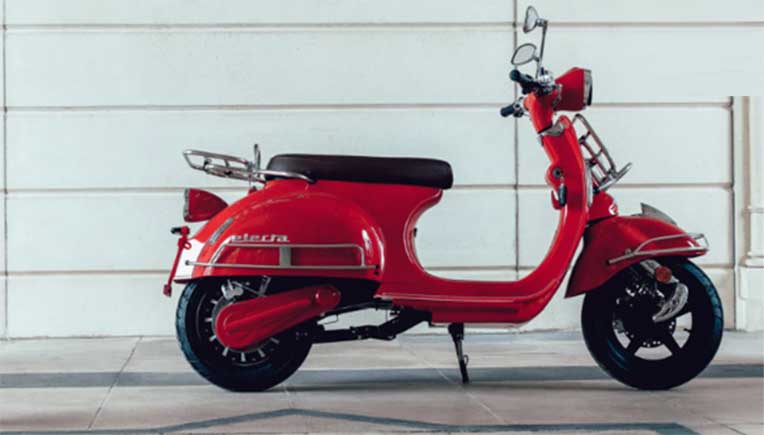 One Moto e scooter; for representation purpose only