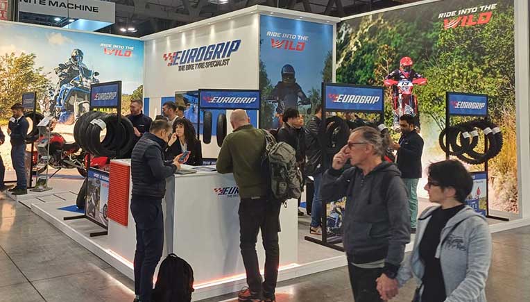 Eurogrip tyres introduces new adventure range at Eicma 2025, Milan