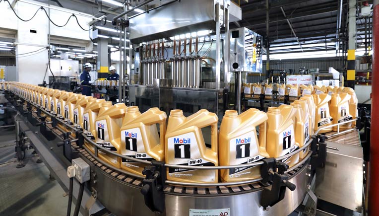 Lubricants plant in Singapore