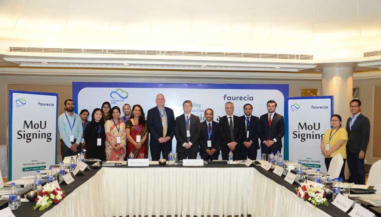Faurecia, Clean Air Asia partner for clean air solutions in Asia 