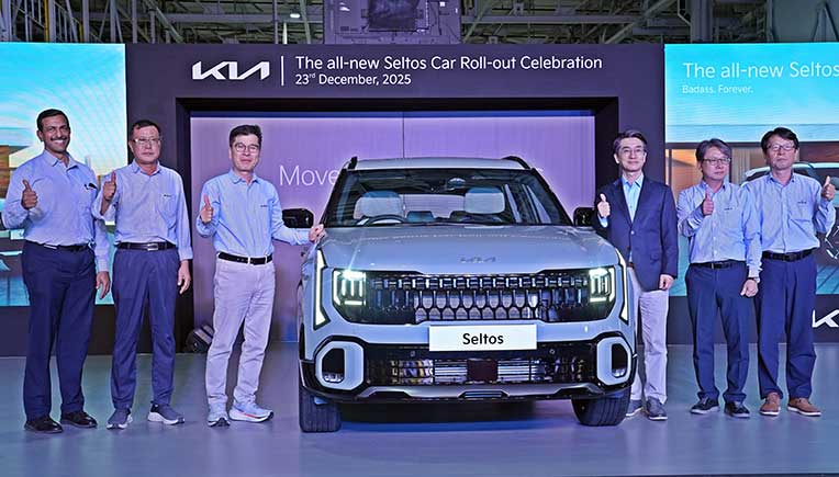 All-new Kia Seltos rolls off the line at Anantapur plant
