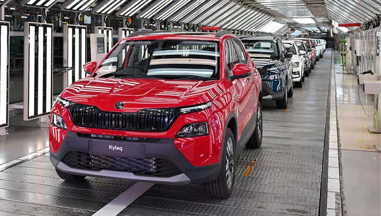 Skoda Auto Volkswagen India rolls out 500,000th Skoda car in India