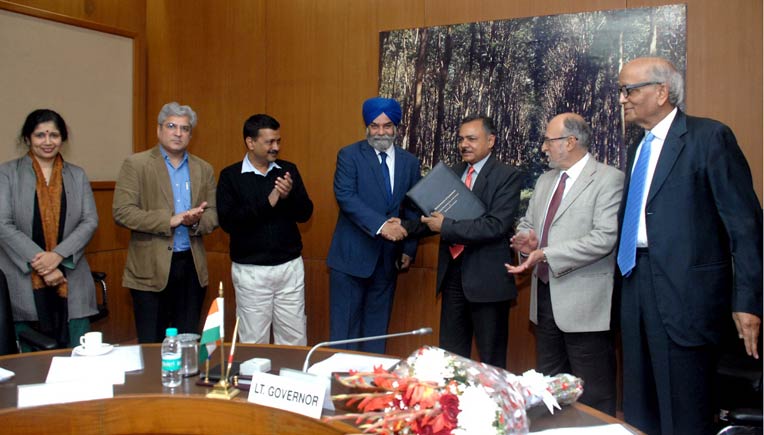 Signing of agreement in New Delhi