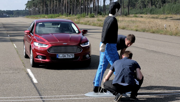 Pre-Collision Assist with Pedestrian Detection