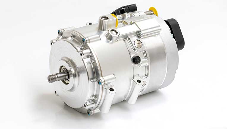 Full-hybrid vehicle with 48-volt high-power technology from Continental