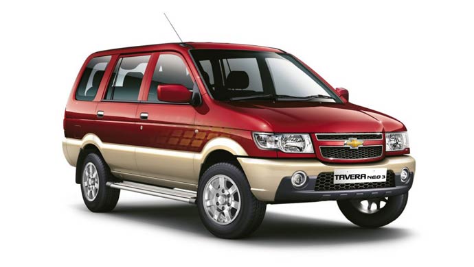Chevrolet Tavera; Picture for representation purpose only