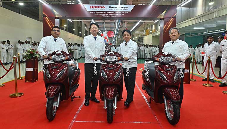 HMSI inaugurates new 3rd assembly line at Gujarat plant