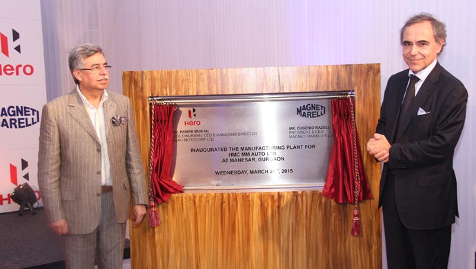Pawan Munjal and Eugenio Razelli