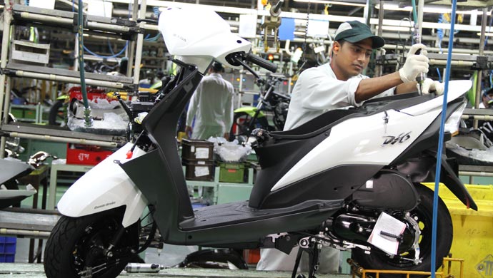 HMSI plant in Manesar, courtesy Mohd. Nasir/ For representation purpose only