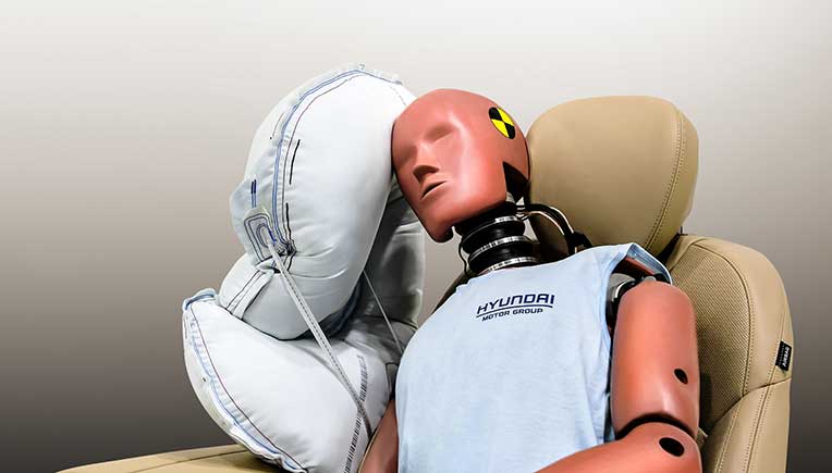 Hyundai Motor Group develops centre side airbag