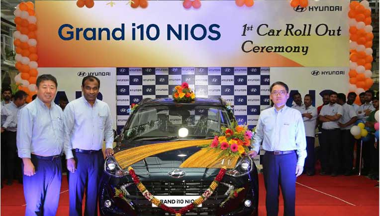 Hyundai rolls out first Grand i10 Nios from plant