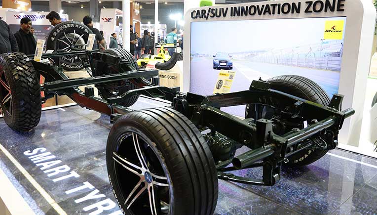 JK Tyre showcases future-ready products at Bharat Mobility Global Expo 2024