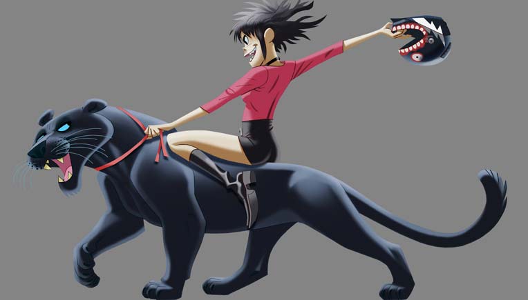 Gorillaz' Noodle Jaguar
