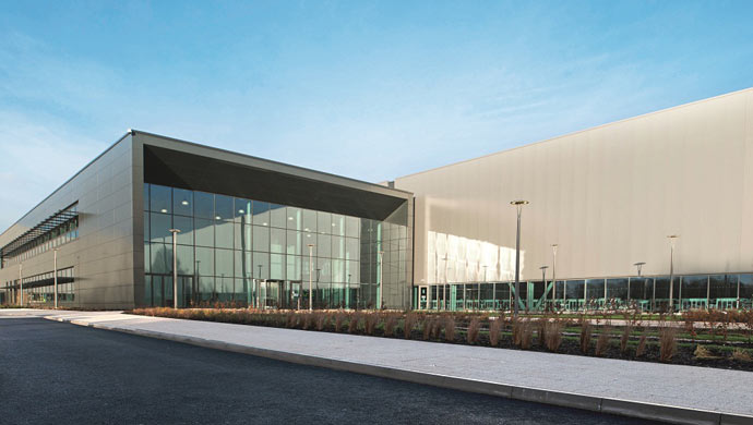 The JLR engine manufacturing centre