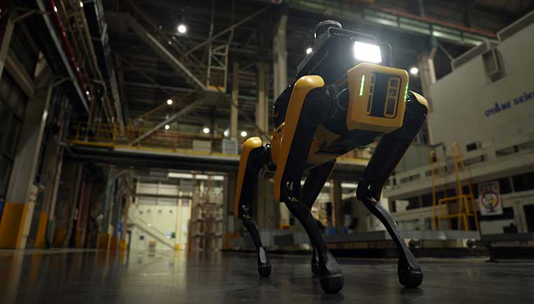 Kia plant in South Korea gets Factory Safety Service Robot