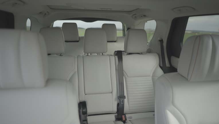 interiors of the all-new Discovery 