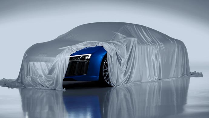 Audi laser lights