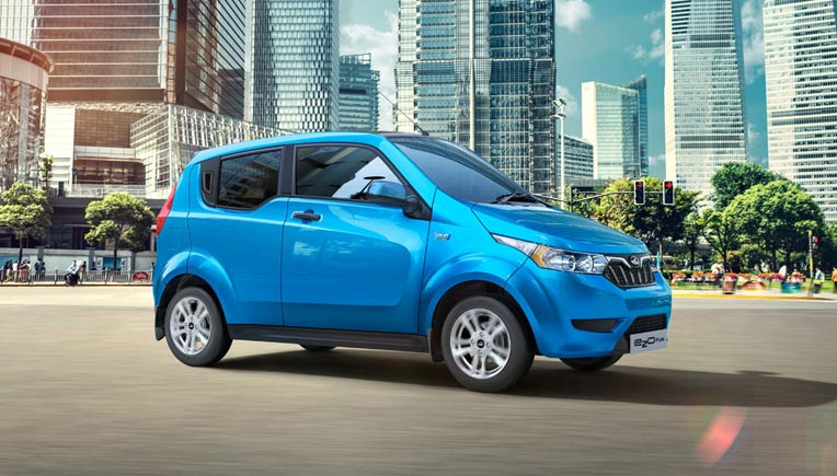 Picture of Mahindra e2O for representation purpose only
