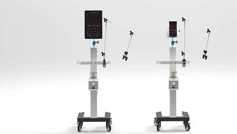 Pic courtesy: Agva Healthc, Pic of a ventilator, for representation purpose only