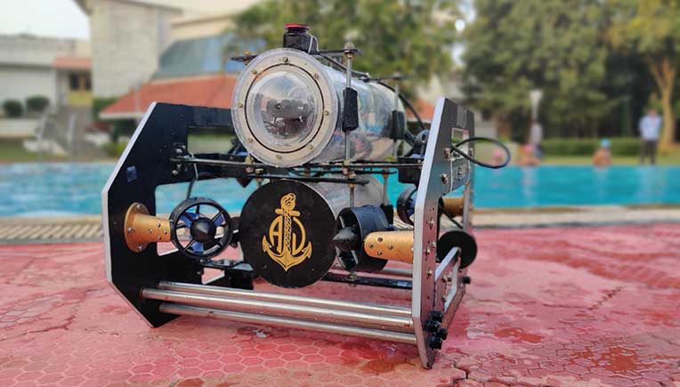 Mahindra Ecole Centrale develops Autonomous Underwater Vehicle 