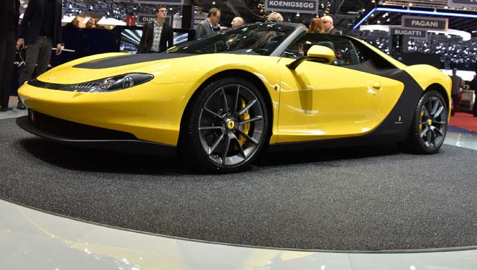 Pininfarina Ferrari Sergio; Picture for representation purpose only