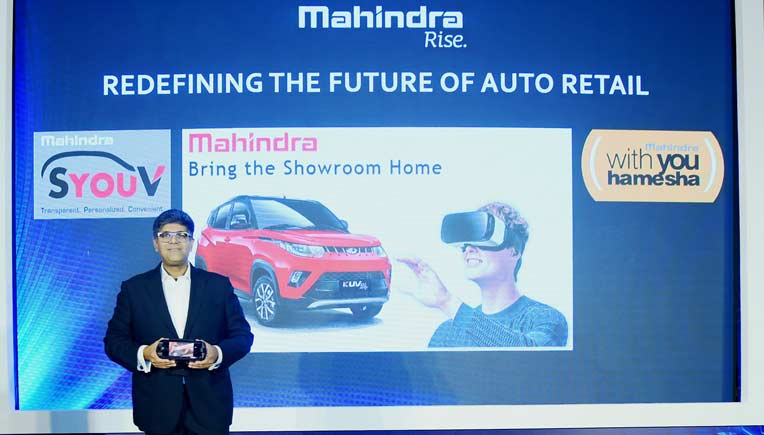 Mahindra launches ‘Bring the Showroom Home’ mobile experience