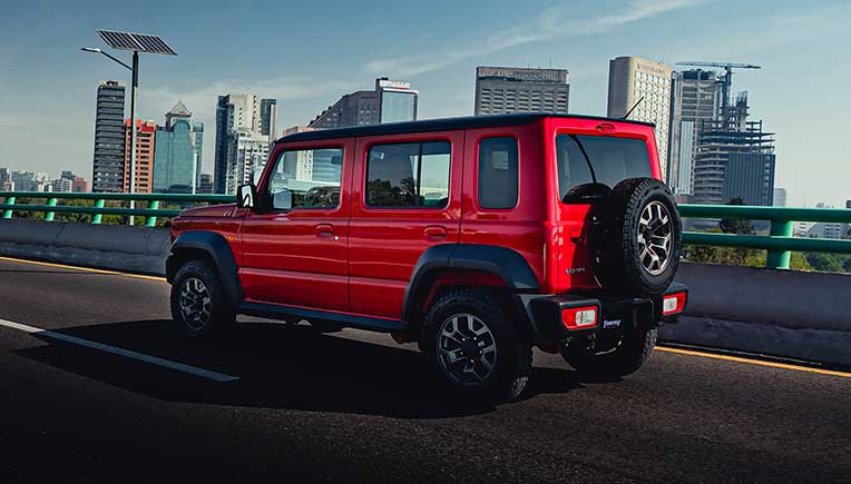 Maruti Suzuki Jimny 5-door crosses cumulative exports of 1 lakh units