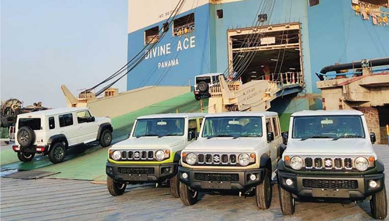 Maruti Suzuki commences export of India-manufactured Jimny 5-door