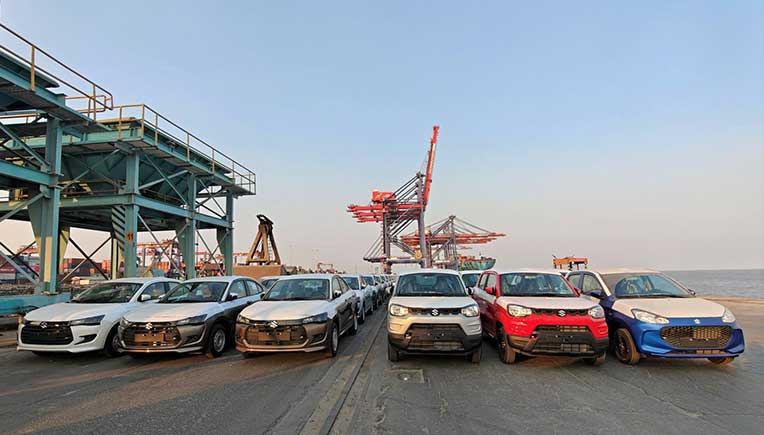 Maruti Suzuki exports surge to 4.47 lakh vehicles in FY 2025-26