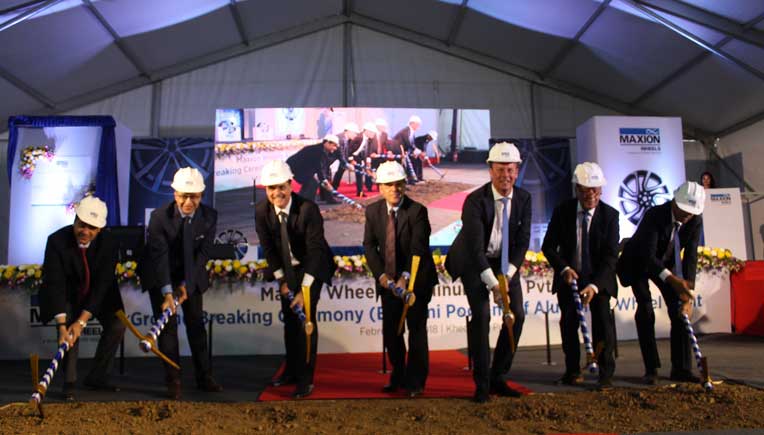 Ground breaking ceremony