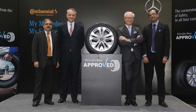 Senior Mercedes and Continental officials
