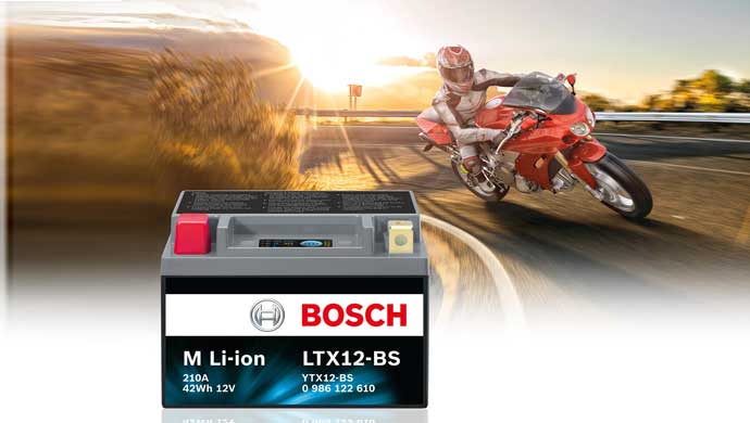 New Bosch battery for two wheelers